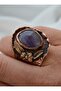 Special Design Ring with Amethyst Stone - - 3
