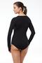 137 Long Sleeve Zippered Badi - 3