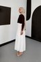 Women's Draped Modal Fabric Crinkled Long Skirt - 8