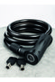 Secure Parking Experience with 180cm Long Steel Rope Lock with Key - 4