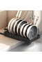 Telescopic Rail Pan Pot Organizer