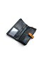 Women's Imported Genuine Leather Multi-Card Holder Large Size Wallet - 6