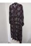 Superior Quality, 100% Lycra-Free Cotton Fabric, Front with Half Buttons, A-Style, Layered Long Dress - 3