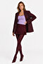Contrast Striped Knitwear Athlete Bodysuit - 3