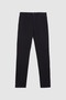 Slim Fit Navy Blue Dobby Chino Trousers - 4