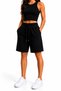3 Pieces Trend Women's Shorts (Black-Grey-Navy Blue) Oversize Ultra Comfort - 5