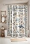 Soft Sea Creatures Patterned Bathroom Curtain, Shower Curtain, Bathtub Curtain 175X200Cm - 2