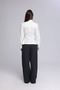 Smoked High Waist Wide Leg Pants - 5