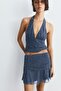 Allbucks Pull *Bear Beaded Tulle Mini Skirt Abpnb00034 - 2