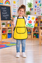 Kids Apron with Pockets Painting Event Activity Apron Washable Nursery Kindergarten Kitchen Painting Apron Liquid Proof for 5-10Y - 2