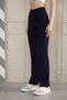 Women's High Waist Leg Shaping Push up Belize Leggings 6005 Navy Blue - Premium Series - 4
