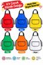 6Pcs Liquid-Proof Kids Apron with Pockets Painting Activity Apron Set of 6 Washable Nursery Kindergarten Kitchen Painting Apron for 5-10 Years Old - 3