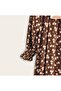 Autumn |   Cotton Silk Viscose Straight Robe Dress - 2