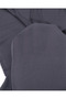 Black Color Tiril Tiril Flowy Crepe Chiffon Fabric for Dresses & Pareoles Width: 145cm - 5