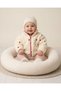 Baby Girl Heart Embroidered 1-2-3 Years Old Winter Lamb Cardigan, Welsoft Plush Baby Cardigan, Jacket