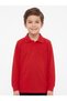Girls and Boys 100% Cotton Lakos Long Sleeve Polo Collar School T-Shirt - 4