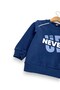 Boy's Winter 3-Thread Ribbed Never Printed Top and Bottom Tracksuit Set for Ages 2-3-4-5-6 - 3