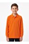 Girls and Boys 100% Cotton Lakos Long Sleeve Polo Collar School T-Shirt