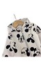 Boy's Winter 3-Strand Hooded Cardigan with Mickey Print, 2-Piece Set for 9-12-18-24-36 Months - 4