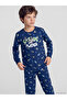Timeless Clothing & Timeless Choices Zero Roba Collar Printed Boys' Pajama Set - 3