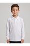 Girls and Boys 100% Cotton Lakos Long Sleeve Polo Collar School T-Shirt