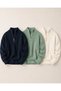Men's 3-Piece Half-Zip Ribbed Knit Sweater Set