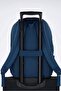 Navy Blue Unisex School Backpack with Laptop Compartment Daily Sports Travel Backpack 44X30X14 cm - 6