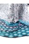 Waterway Fine Draped Light Shiny Viscose Voile Fabric in Gray Blue Colors for Shirts & Dresses - 5
