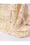 70% Cotton 30% Linen White with Orange Patterned Woven Fabric for Shirts & Dresses 145X - 6