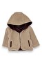 Baby Boy Winter Welsoft Hooded Zippered Lamb Cardigan, 1-2-3-4 Years Old Winter Plush Jacket - 2