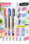 0.4 mm Fine Tip Rollerball Pen Set – Blue, Red, Black |   1 Set Optional - 2