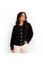 Heart Button Detailed Knitwear Cardigan - 4