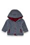 Baby Boy Winter Welsoft Hooded Zippered Lamb Cardigan, 1-2-3-4 Years Old Winter Plush Jacket - 2