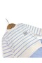 Baby Boy Seasonal Striped 6-9-12-18 Months 2 Thread Top and Bottom 100% Cotton 2-Piece Set - 6