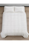 Rabbit Rabbit Fur Textured Double Bedspread 220X240 cm with 2 Pillowcases - 2