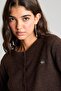 Slim Fit Crew Neck Buttoned Knitwear Cardigan E8236Ax26Au - 3