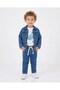 Boys' Seasonal Flexible Fabric 3-Piece Jogger Set |   T-Shirt, Denim Jacket and Pants 1-5 Years Old