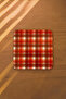 Plaid Patterned Autumn Themed Coasters - 2