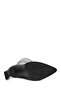 Women's Black Zippered Thin High Heeled Leather Boots Af530003Dv - 5