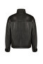 Veronik Women's Black Judge Collar Leather Jacket 26Wge57101M - 3