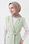 Soft Scarf Retro Geometric Lilac - 3