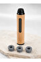 Mini Portable Ashtray with 3 Different Tip Options, Wooden Look, Practical Use - 4