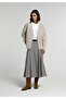 Midi Plaid Zippered Women's Multicolor Skirt - 3
