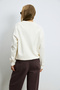 Alıce Women's Knitted Sweatshirt Off-White - 8