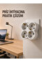 Single Socket 4-Way Socket Replicator, Wireless Multiplexer Directly Plugged into the Socket