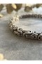 King Mesh Silver Color Steel Bracelet - Thick Chain Model / Tarnish-Resistant Steel - 2