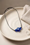 Handmade Bohemian Blue Evil Eye Necklace