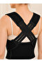 Upright Posture and Posture Correction Corset Adjustable Cross Elastic Back and Waist Support - 4