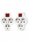 3-Outlet Socket Replicator with Switch, Wireless 2-Piece Advantageous Set for Home Office - 5
