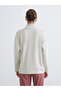 Alita City Lcw Everyday Gray High Neck Women's Sweatshirt with a Difference - 4